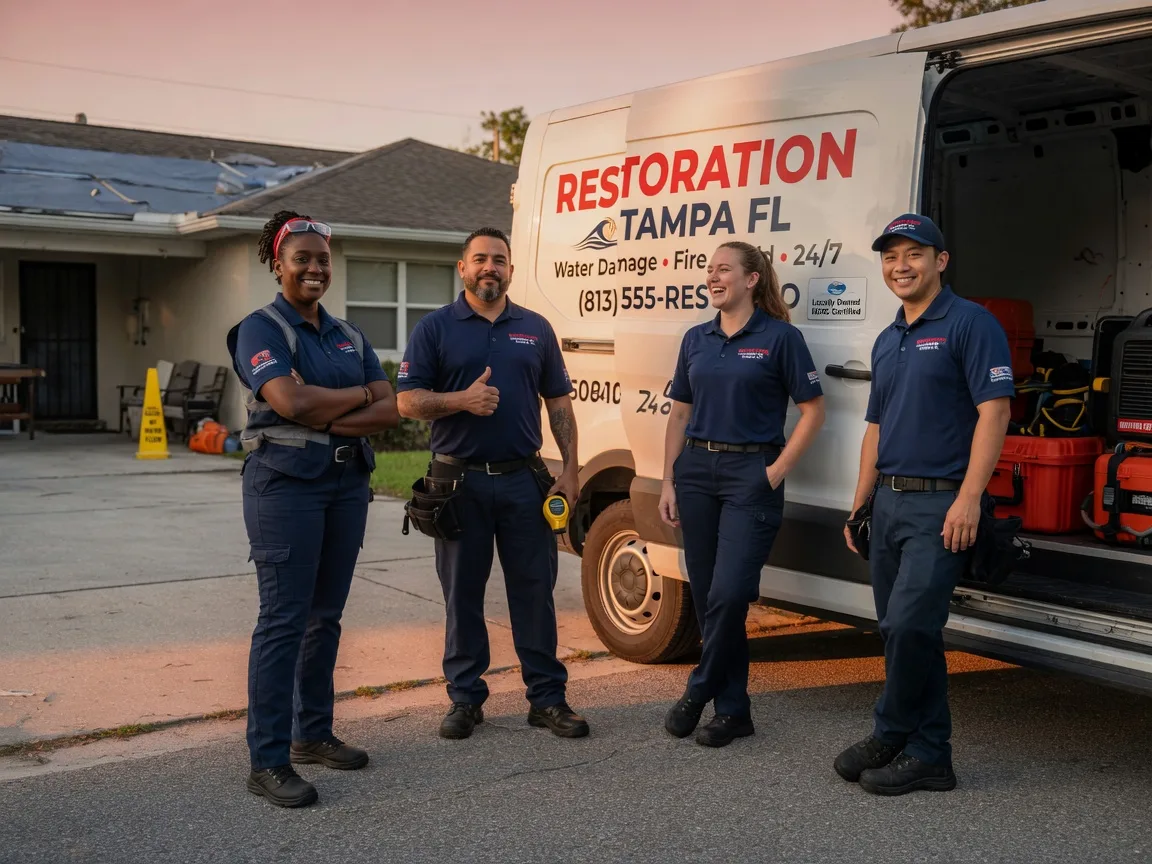Water Damage Restoration company in Onward, IN